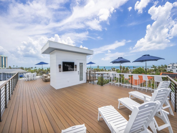 Luxury Lido Key Vacation Rental  Sarasota Beachfront Home with Rooftop Deck & Pool
